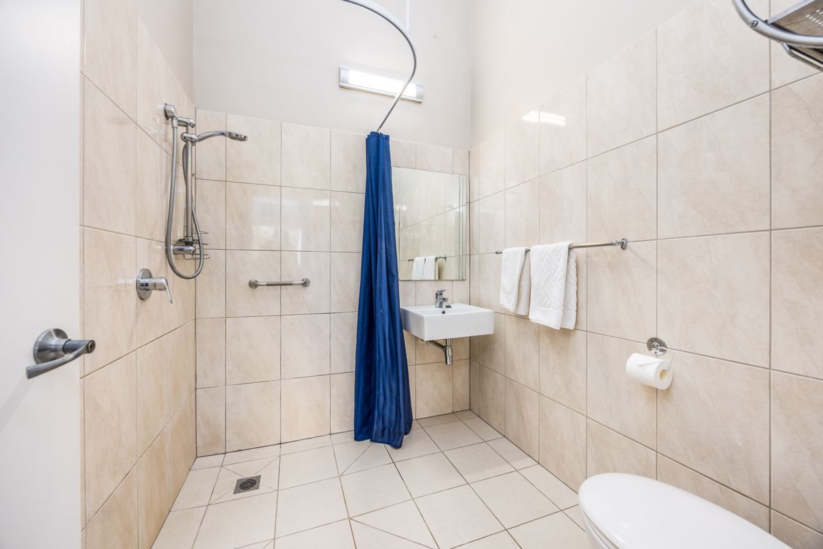 Bathroom in a unit
